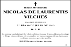 Nicolás de laurentis Vilches